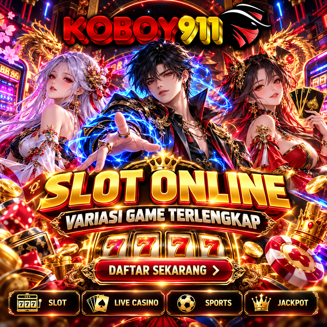 KOBOY911 — Setiap Hadir Menjadi Raja!
